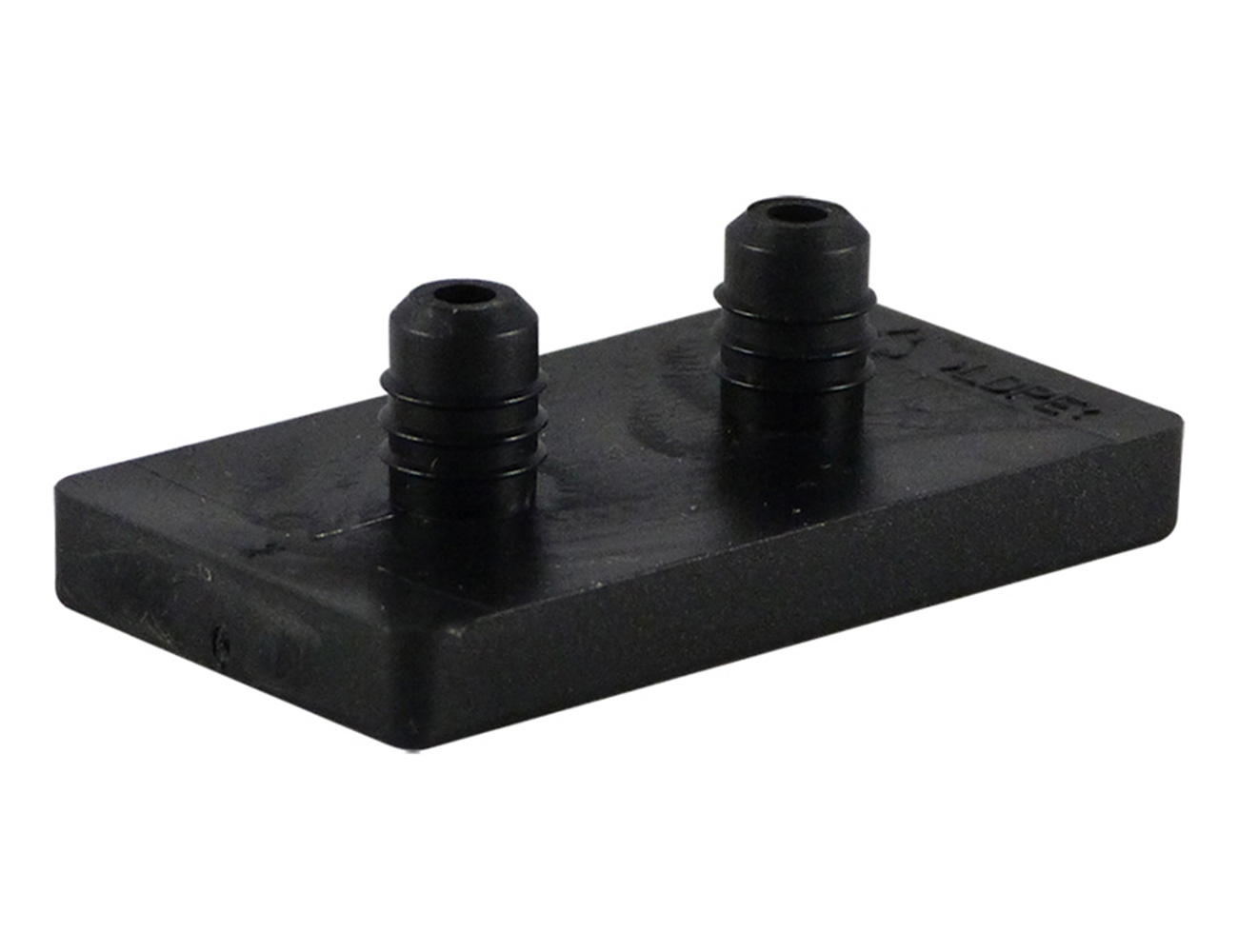 Platten mit Befestigungszapfen